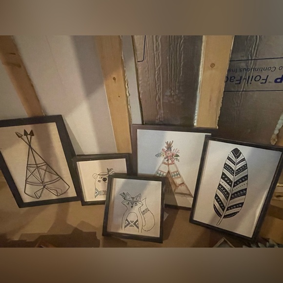 Lot of boho decor signs - Picture 2 of 7